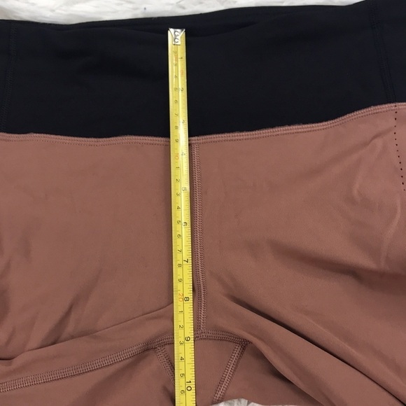 Lululemon Smooth Stride Crop Henna / Black - Picture 3 of 9